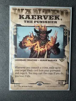 Kaervek, the Punisher - Showcase Outlaws of Thunder Junction MTG - Image 2