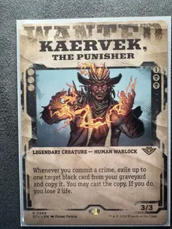 Kaervek, the Punisher - Showcase Outlaws of Thunder Junction MTG - Image 5
