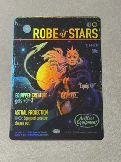 Robe of Stars *Foil Showcase* - SPG - NM - Magic The Gathering - MTG - Image 1