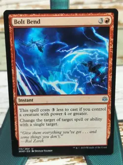 Bolt Bend x1 War of the Spark 1x Magic the Gathering MTG LP - Image 1