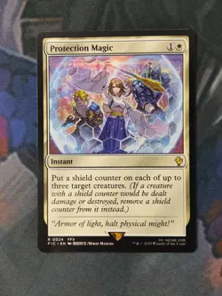 Protection Magic | 7% Off 2+ | Final Fantasy | NM | MTG - Image 1