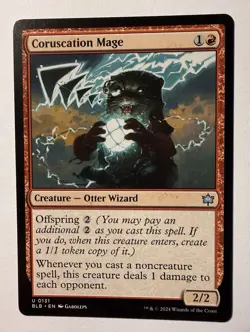 MTG Coruscation Mage BLB Bloomburrow 131 UNCOMMON Magic The Gathering - Image 1