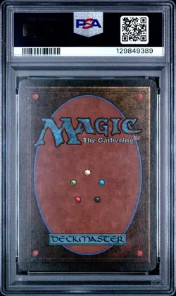 1994 Magic the Gathering PSA Mint 9 Revised Dual Land Tropical Island - MTG - Image 2