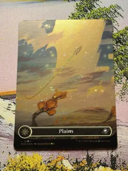 Plains - Galaxy Foil - Borderless - EOE - MTG - EN - NM - 0367 - Image 2