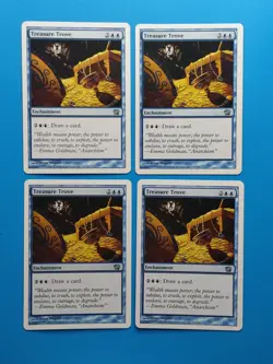 MTG 4x Treasure Trove x4 LP Eighth 8th Edition Magic the Gathering Playset - Image 1
