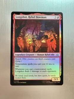 Longshot, Rebel Bowman - 120 - MTG Avatar: The Last Airbender - Uncommon - FOIL - Image 1