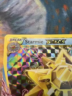 2016 Pokemon XY Evolutions Starmie BREAK Ultra Rare Holo 32/108 Near Mint - Image 2