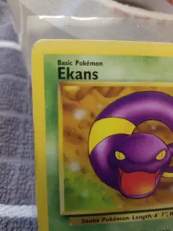 Pokemon Fossil Set COMMON Ekans 46/62 - Near Mint (NM) - Image 2