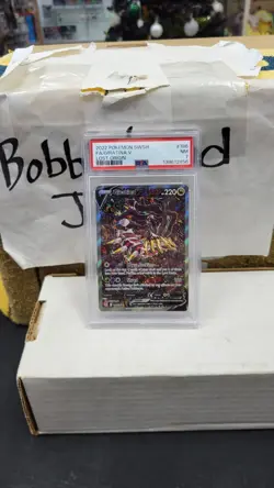 2022 GIRATINA V FULL ALT ART LOST ORIGIN POKEMON PSA 7 NM NEAR MINT #186 - Image 1