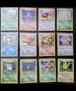 Pokemon Bundle Joblot - 32x Complete Com/Uncom Jungle Set WOTC Vintage All NM - Image 3