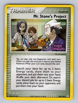 Mr. Stone's Project - 88/110 Reverse Holo Holon Phantoms - LP Pokemon TCG - Image 1
