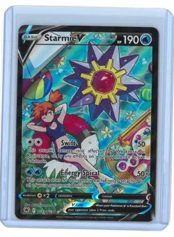 Starmie V TG13/TG30 Trainer Gallery Holo Rare Pokemon 2022 Astral Radiance NM - Image 1