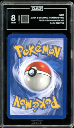 2007 Pokemon Secret Wonders #15 Mew Reverse Holo TAG 8 NM-MT - Image 2