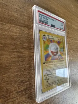 Carte Pokemon FR Wizards Set De Base Edition Ed 1 Electrode 21/102 PSA 9 Pca - Image 2