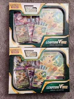 2x Pokemon TCG Leafeon VSTAR Special Collection ✅ New Sealed ✅ - Image 1