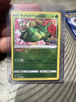 Radiant Venusaur 004/078 & Radiant Blastoise 018/078 Pokemon Go NM - Image 4