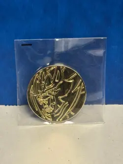 POKEMON ZACIAN ZAMAZENTA ULTRA PREMIUM COLLECTION COINS DICE MARKERS SLEEVES LOT - Image 3