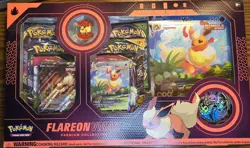 SEALED Pokemon TCG Flareon Vmax Premium Collection - Image 1