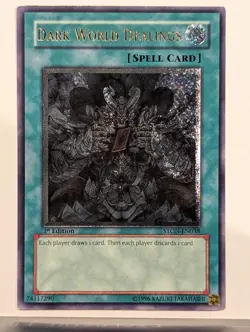 Dark World Dealings STON-EN038 1st Edition Ultimate Rare LP - Image 1