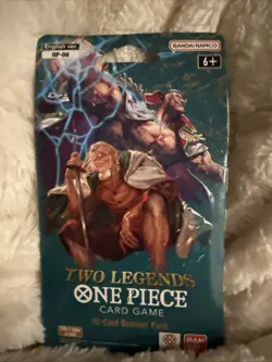 One Piece OP-08 TWO LEGENDS Booster Blister Pack *New - Image 1