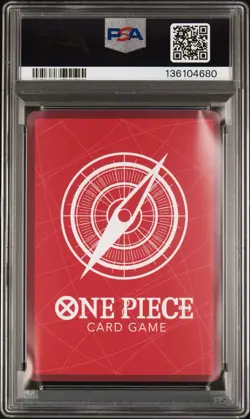 2025 ONE PIECE PROMOS DODGERS X ONE PIECE NIGHT #010 MONKEY D. LUFFY PSA 10 - Image 2