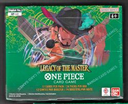 2025 One Piece Legacy of the Master Booster Box OP12 24 Packs English Sealed new - Image 1