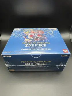 SEALED One Piece CCG OP03 Pillars of Strength Booster Box with Acrylic Case - Image 3