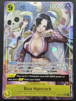 One Piece Boa Hancock OP14-112 SR Alt Art English Near Mint - Image 1