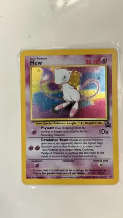 Mew Promo Black Star Promo Pokemon Card Holo Near Mint - Image 1