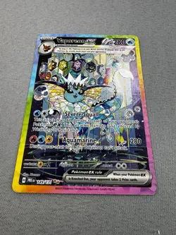Vaporeon ex Prismatic Evolutions 149/131 Holo SIR Pokemon Card MINT - Image 3