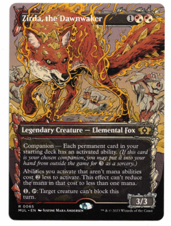 Magic the Gathering MTG Card: Zirda, the Dawnwaker FOIL #0065 MUL Rare! NM - Image 1