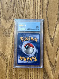CGC 8.5 Machamp 1999 Base Set 1st Edition 8/102 Holo Pokemon Card - Image 2