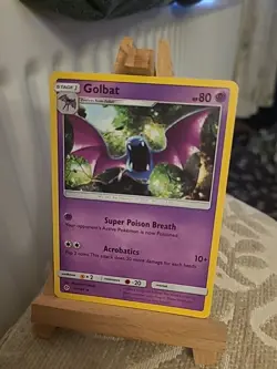 Pokemon Trading Card Game Golbat Sun And Moon Base Set Uncommon Card #55/149 - Image 2