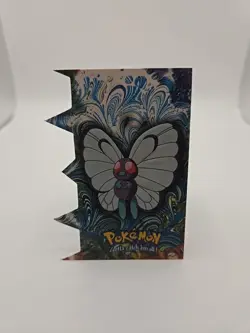 2000 Topps Pokemon TV Animation Series 2 #12 Butterfree Die Cut Card EV3 of 12 - Image 1