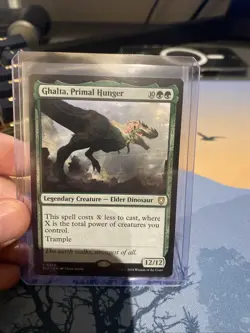Magic the Gathering Ghalta Primal Hunger Bloomburrow Commander Card 220 - Image 1