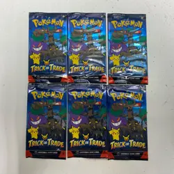 2022-2024 Pokemon Trading Card Trick Or Trade Booster Pack Bundle (Set Of 20) - Image 4