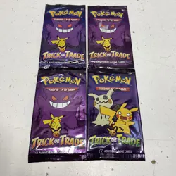 2022-2024 Pokemon Trading Card Trick Or Trade Booster Pack Bundle (Set Of 20) - Image 4