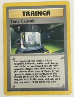 Time Capsule - 90/111 - Pokemon Neo Genesis Unlimited Rare Card WOTC NM - Image 1