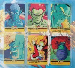 Lot Cartes Dragon Ball Z Lamincard Bojack DBZ set cards OAV Movie - Image 1