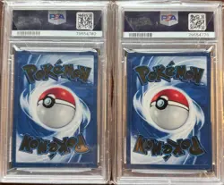 2021 CHARIZARD #4 & PIKACHU #58 POKEMON UPC CELEBRATIONS METAL CARD PSA 9 - Image 2