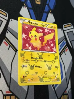 Pokemon Card TCG Pikachu RC7/RC25 2013 Legendary Treasures Radiant Holo - Image 2