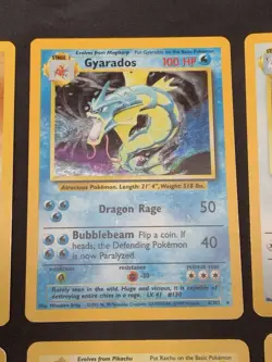 Vintage Holo Rare Pokemon Cards WOTC 1999 Base Set, Jungle, Fossil MP/HP Raichu - Image 3