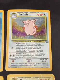 Vintage Holo Rare Pokemon Cards WOTC 1999 Base Set, Jungle, Fossil MP/HP Raichu - Image 4