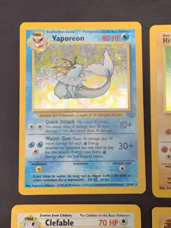 Vintage Holo Rare Pokemon Card Lot WOTC 1999 Base Set, Jungle, Fossil - MP/HP - Image 2