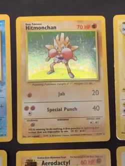 Vintage Holo Rare Pokemon Card Lot WOTC 1999 Base Set, Jungle, Fossil - MP/HP - Image 3