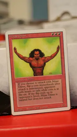 Mijae Djinn - Revised (3ED) 1994 - MTG Magic the Gathering - Rare - Image 1