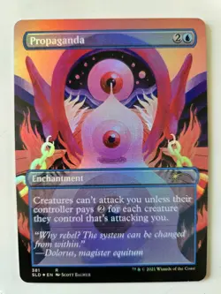 Propaganda Foil Borderless Secret L'air NM ENG MTG - Image 2