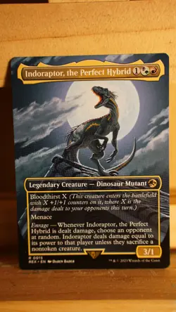Indoraptor, The Perfect Hybrid - NM - Jurrasic World Collection - MTG - Image 1