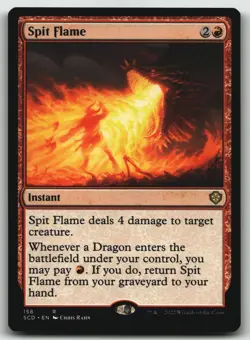 Spit Flame R Starter Commander Decks 158 LP - Image 1