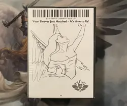 SERRA ANGEL Dragon Shield SLEEVES Sealed MTG Summit - Image 1